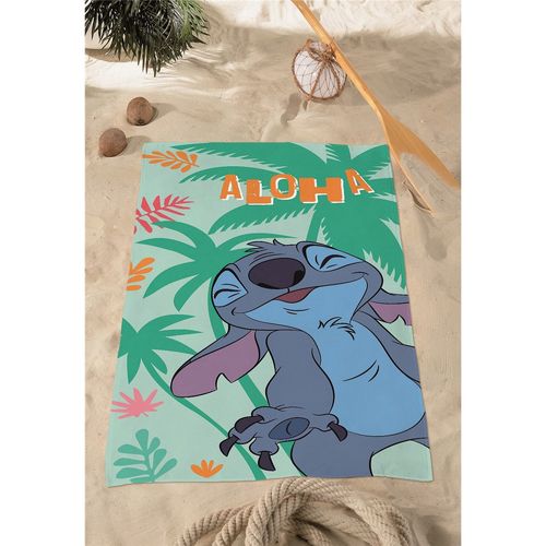 Serviette De Plage 70x140 Cm Stitch (lilo et Stitch)