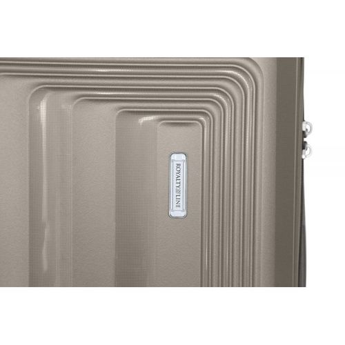 Set 3 Valises 36-67-98 Litres Abs Avec 4 Roulettes Champagne  Rllts18747-champ