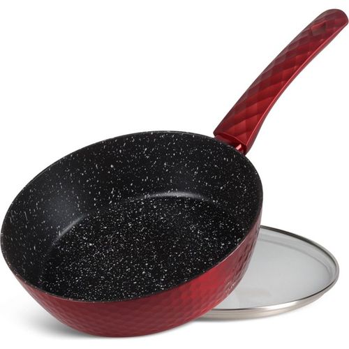 Ensemble De Cuisine 10 Pièces Induction Rouge Métallique  Rlfd10m-red