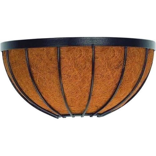 Panier Mural + Coco - Garden Id Georgian - 30x15 H19 Cm - Coco Premium - Structure Solide