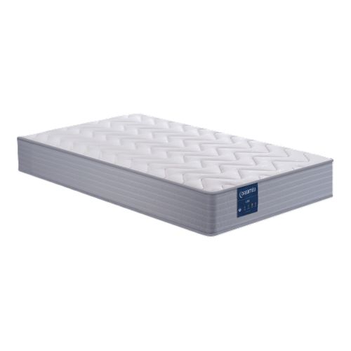 Matelas mousse 90x190 cm DREAMEA LISA roulé ép.20 cm