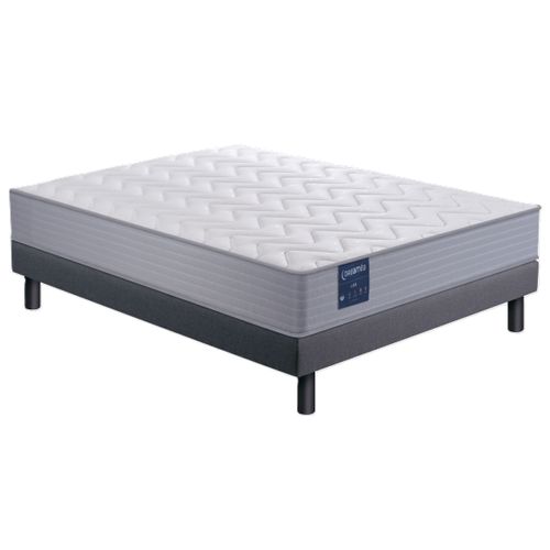 Matelas mousse 160x200 cm DREAMEA LISA roulé ép.20 cm