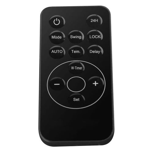 Chauffage Électrique Mural - 2000w - Céramique - 240v - Jusqu'a 50m3 - Noir