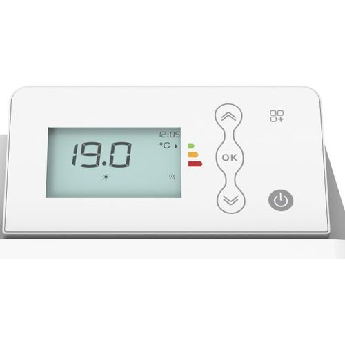Convecteur Électrique Mural - 1500w - 230v - Jusqu'à 40m3 - Blanc