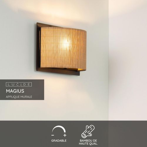 Magius Applique Murale - Naturel - 1xe27