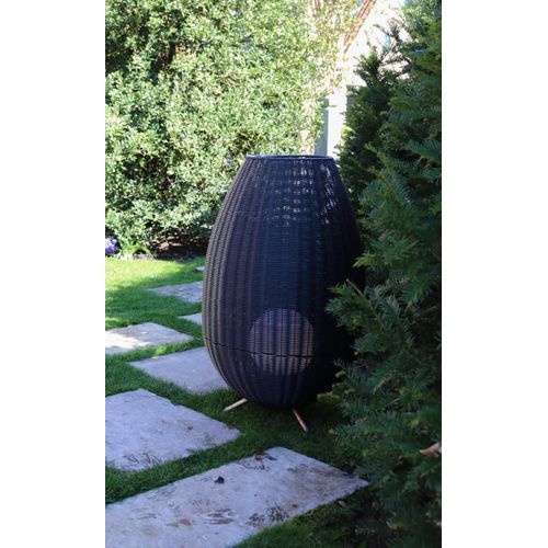 Colin Ip44 Lampadaire - Noir - LED Intégré