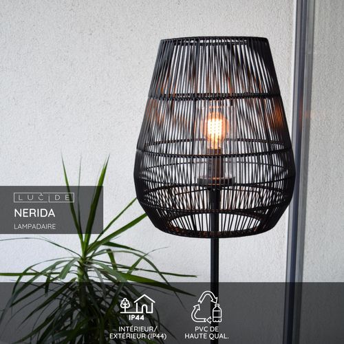 Nerida Lampadaire - Noir - 1xe27