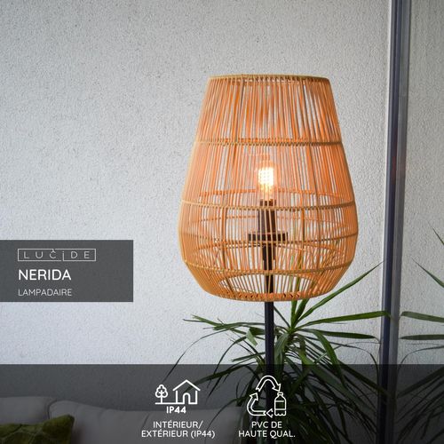 Nerida Lampadaire - Naturel - 1xe27