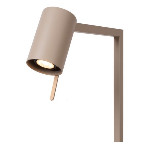 Lesley Lampadaire / Lampe De Lecture - Taupe - 1xgu10