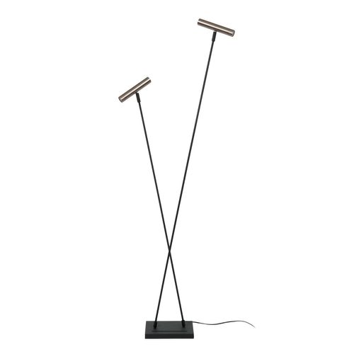 Duarte Lampadaire - Fer Gris - 2xg9