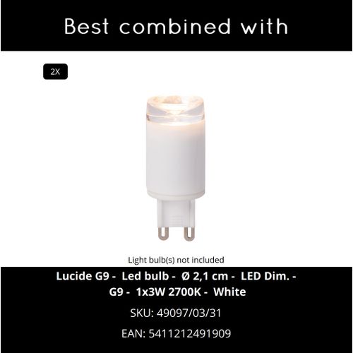 Duarte Lampadaire - Fer Gris - 2xg9