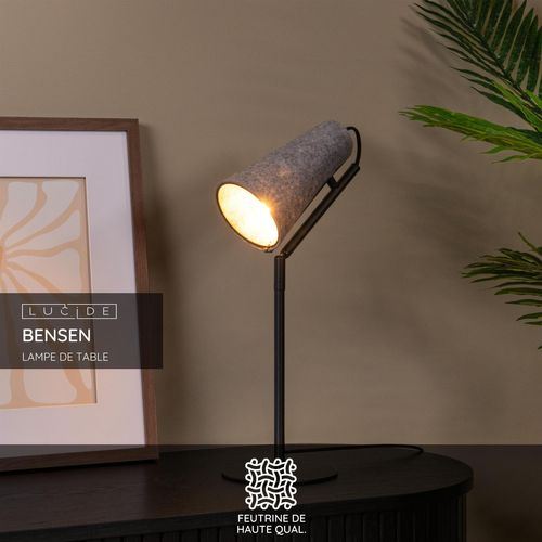 Bensen Lampe De Table - Gris - 1xe14