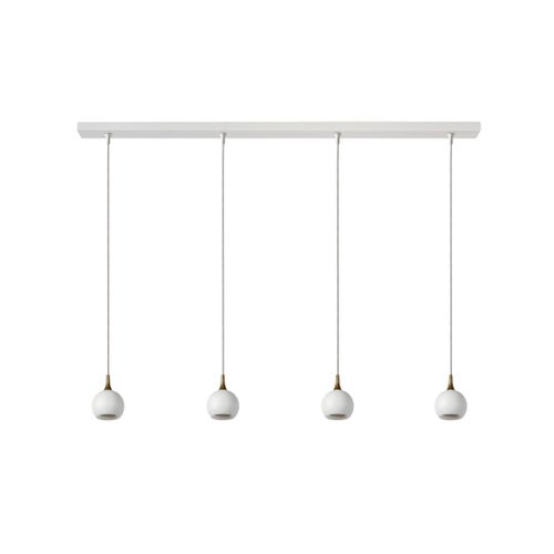 Favori Suspension - Blanc - 4xgu10