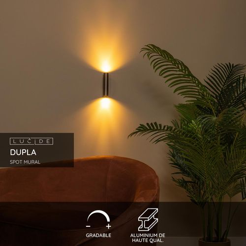 Dupla Spot Mural - Café - 2xgu10 (mr11)