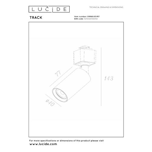 Track Lampe Sur Rail - Café - 1xgu10 (mr11)