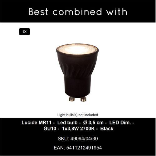 Track Lampe Sur Rail - Blanc - 1xgu10 (mr11)