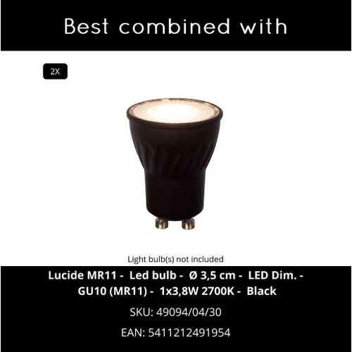 Otimo Spot Mural - Taupe - 2xgu10