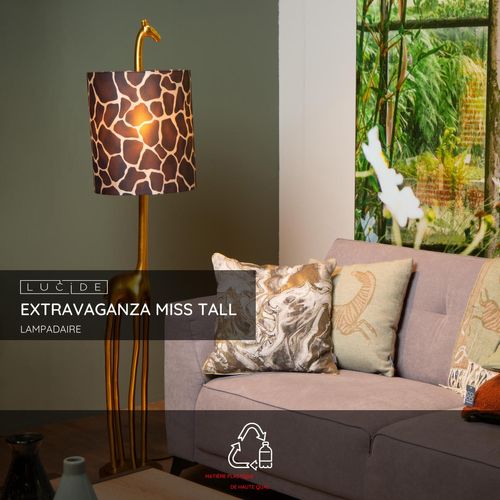 Extravaganza Miss Tall Lampadaire - Or Mat / Laiton - 1xe27