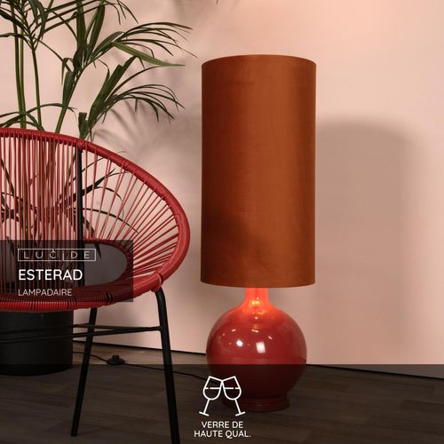 Esterad Lampadaire - Orange - 1xe27
