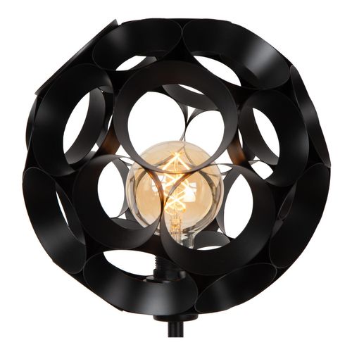 Hannelore Lampadaire - Noir - 1xe27