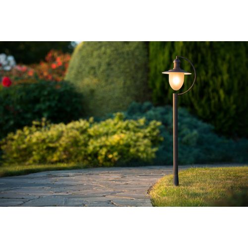 Aruba Lanterne / Lampadaire Exterieur - Rouille - 1xe27