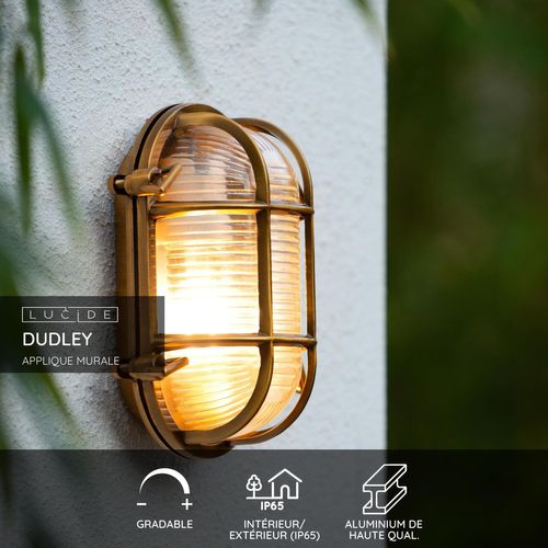 Dudley Applique Murale - Or Mat / Laiton - 1xe27