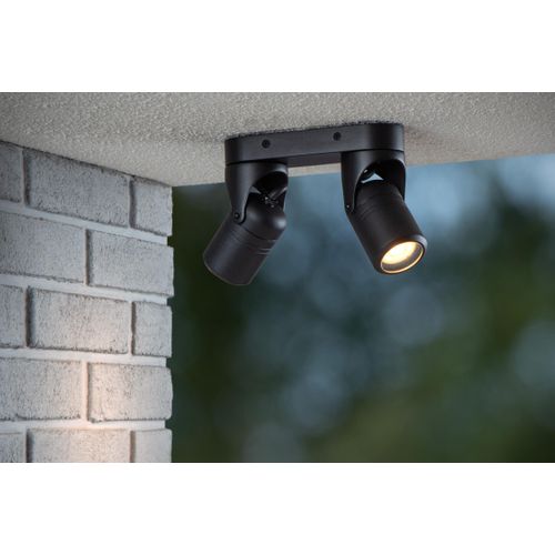 Niort Spot Plafond - Noir - 2xgu10