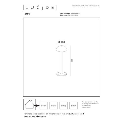 Joy Lampe De Table - Vert - LED Intégré