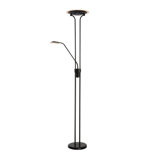 Champion-led Lampadaire / Lampe De Lecture - Noir - LED Intégré