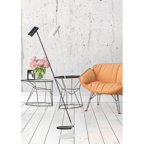 Hester Lampadaire / Lampe De Lecture - Anthracite - 1xgu10