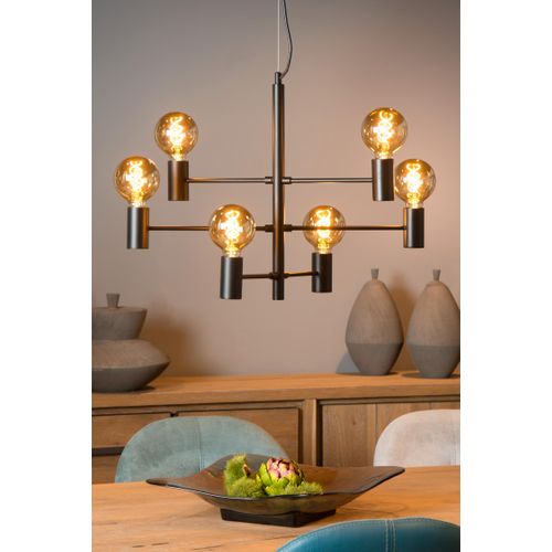 Leanne Suspension - Noir - 6xe27