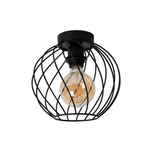 Danza Plafonnier - Noir - 1xe27