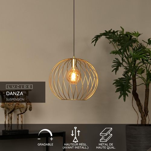 Danza Suspension - Or Mat / Laiton - 1xe27