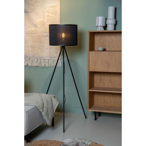 Tagalog Lampadaire - Noir - 1xe27