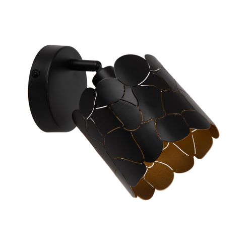 Almelo Spot Mural - Noir - 1xe14