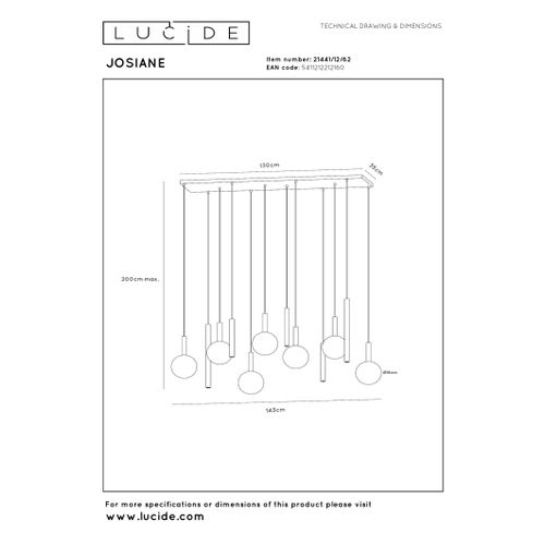 Josiane Suspension - Noir - 7xg9