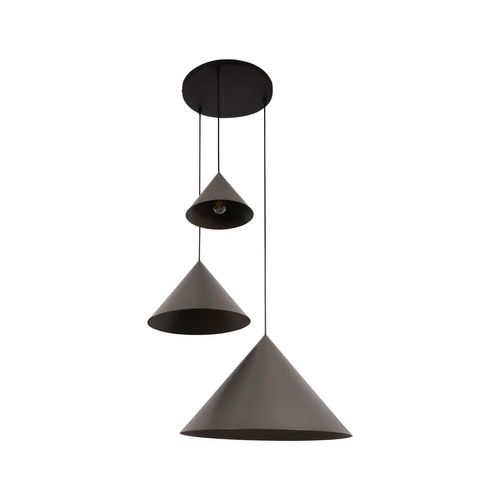 Spitze Suspension - Gris - 3xe27