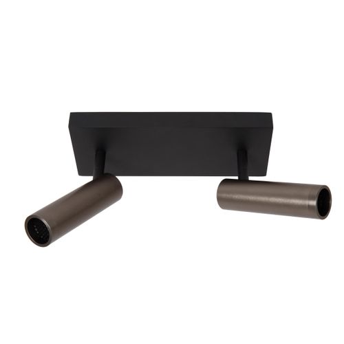 Grado Spot Plafond - Fer Gris - 2xgu10 (mr11)