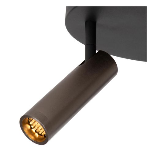 Grado Spot Plafond - Fer Gris - 3xgu10 (mr11)