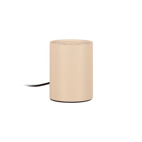 Tube Lampe De Table - Taupe - 1xgu10