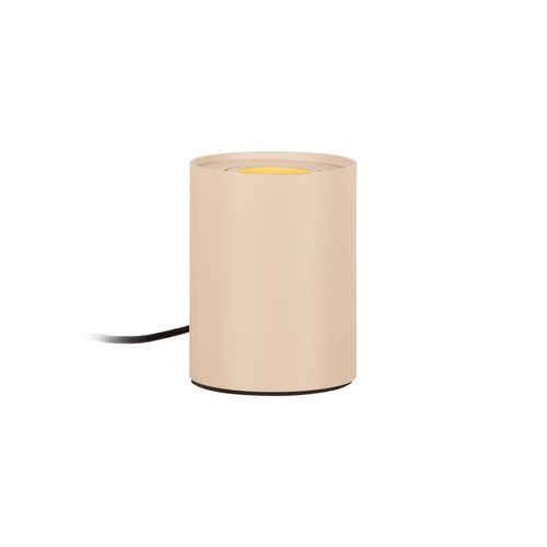 Tube Lampe De Table - Taupe - 1xgu10