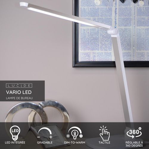 Vario LED Lampe De Bureau - Blanc - LED Intégré