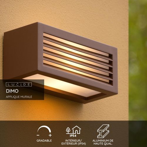 Dimo Applique Murale - Rouille - 1xe27