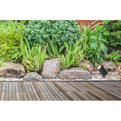 Manal Spot De Jardin - Anthracite - LED Intégré