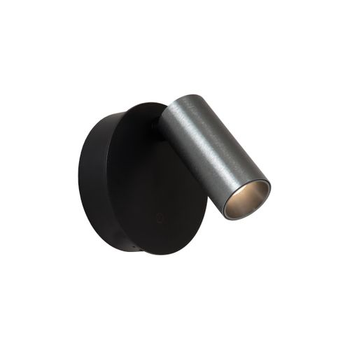 Toni Spot Mural - Fer Gris - LED Intégré