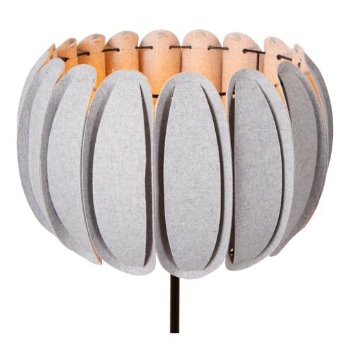 Spencer Lampadaire - Gris - 1xe27