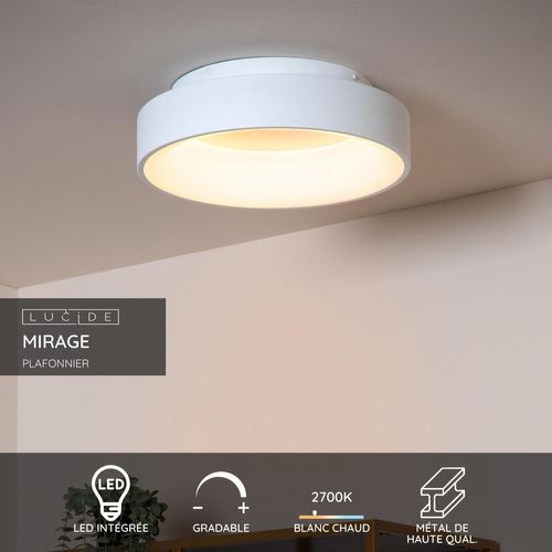 Mirage Plafonnier - Blanc - LED Intégré
