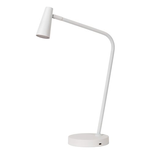 Stirling Lampe De Bureau - Blanc - LED Intégré