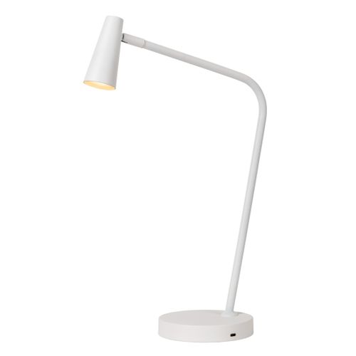 Stirling Lampe De Bureau - Blanc - LED Intégré