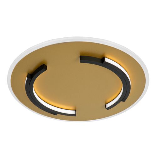 Andreas Plafonnier - Or Mat / Laiton - LED Intégré
